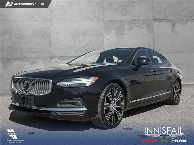 2022 Volvo S90 B6 Inscription (Stk: U37987) in Red Deer - Image 1 of 24