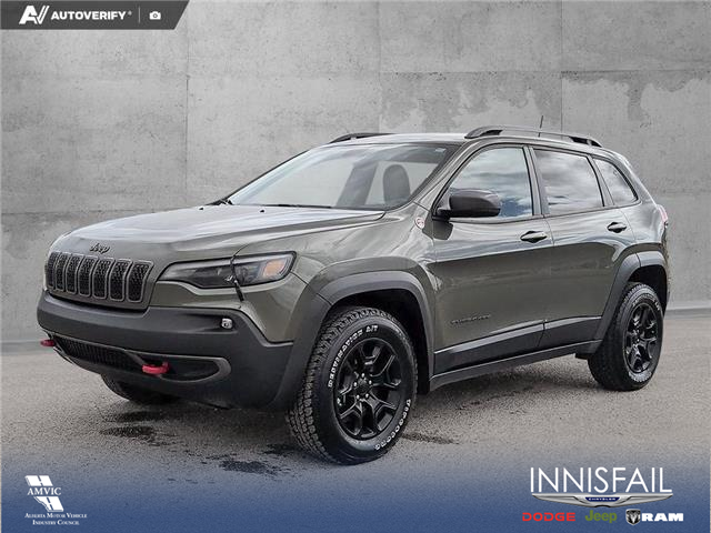 2021 Jeep Cherokee Trailhawk (Stk: P1210) in Innisfail - Image 1 of 18