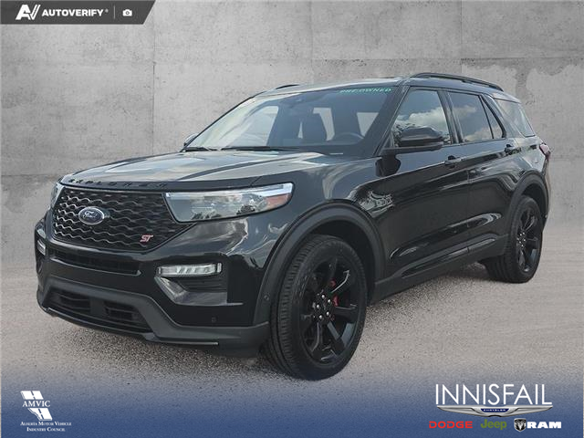 2021 Ford Explorer ST (Stk: U38165) in Red Deer - Image 1 of 25