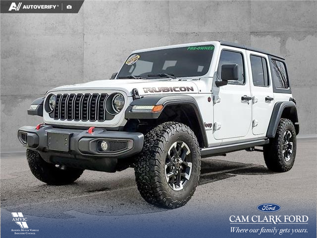 2024 Jeep Wrangler Rubicon (Stk: U38037) in Red Deer - Image 1 of 24