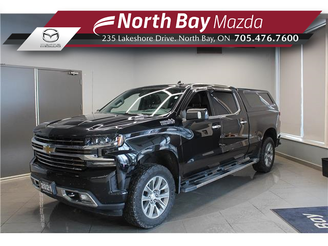 2021 Chevrolet Silverado 1500 High Country (Stk: U7654) in North Bay - Image 1 of 21