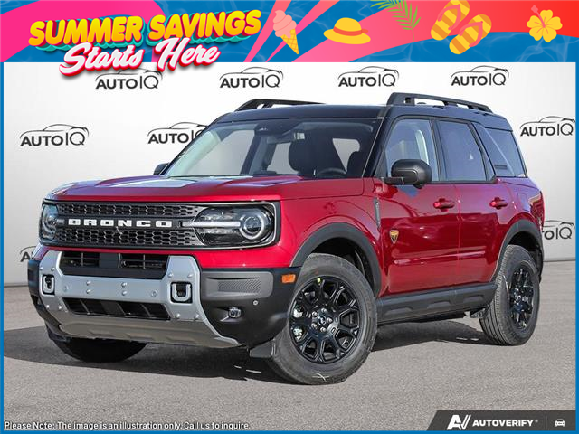 2026 Ford Bronco Sport Badlands (Stk: ELF26BS393) in St. Catharines - Image 1 of 23