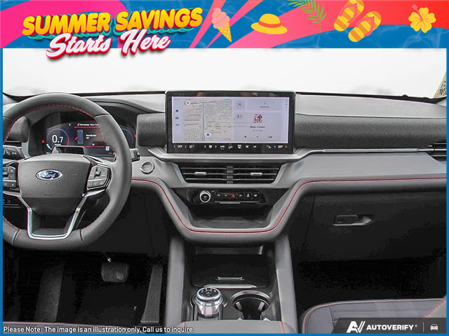 2026 Ford Explorer ST-Line (Stk: K8KD153) in St. Catharines - Image 22 of 25
