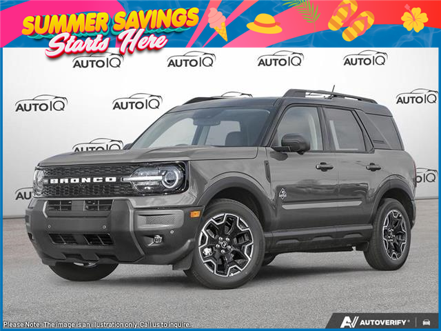 2025 Ford Bronco Sport Outer Banks (Stk: AFL250586) in Hamilton - Image 1 of 24