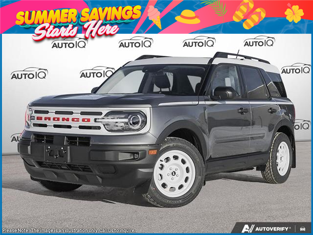2024 Ford Bronco Sport Heritage (Stk: MFLBG027) in Sault Ste. Marie - Image 1 of 10