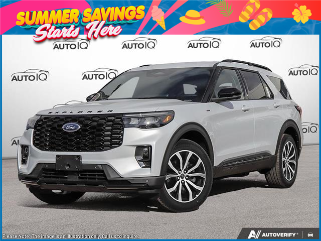 2026 Ford Explorer ST-Line (Stk: K8KP100T1) in Sault Ste. Marie - Image 1 of 26