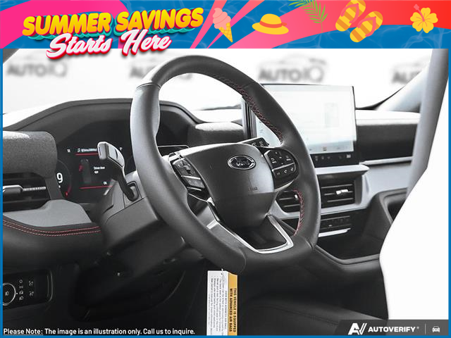 2026 Ford Explorer ST-Line (Stk: K8KP100T1) in Sault Ste. Marie - Image 12 of 26