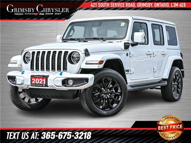 2021 Jeep Wrangler 4xe (PHEV) Sahara (Stk: U6422) in Grimsby - Image 1 of 30