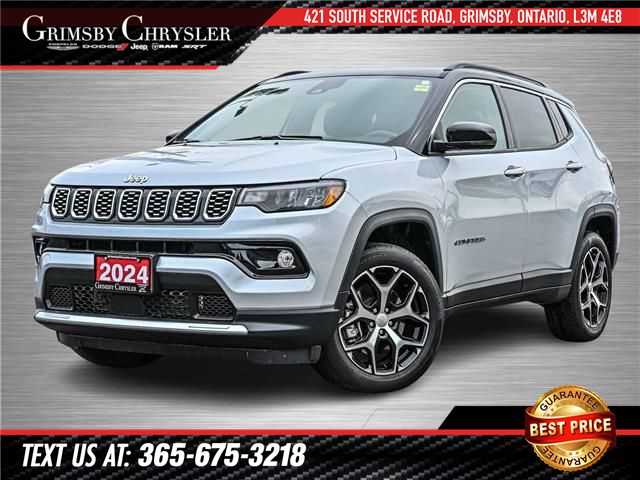 2024 Jeep Compass Limited (Stk: U6412) in Grimsby - Image 1 of 30
