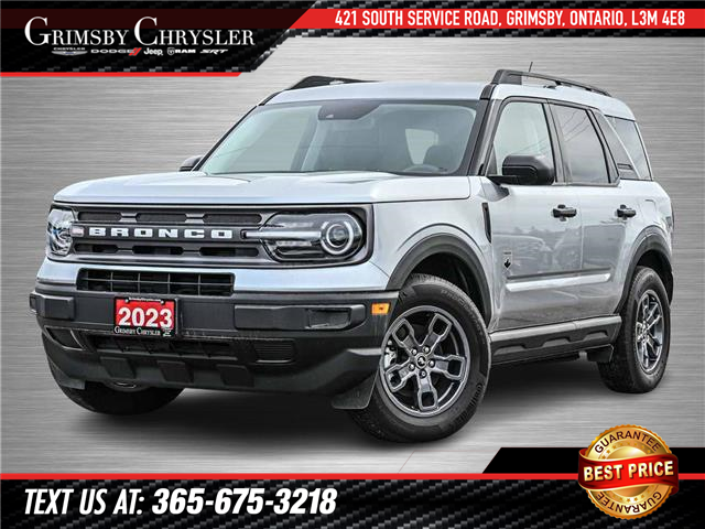 2023 Ford Bronco Sport Big Bend (Stk: U6378) in Grimsby - Image 1 of 28
