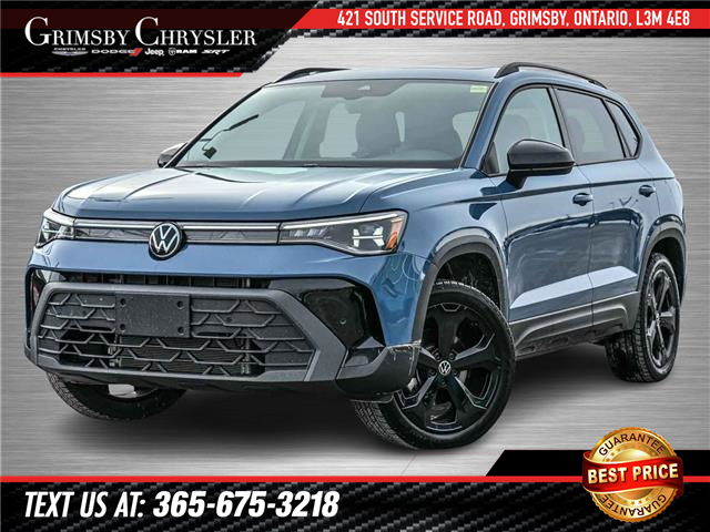 2025 Volkswagen Taos Comfortline Black Edition (Stk: U6336) in Grimsby - Image 1 of 29