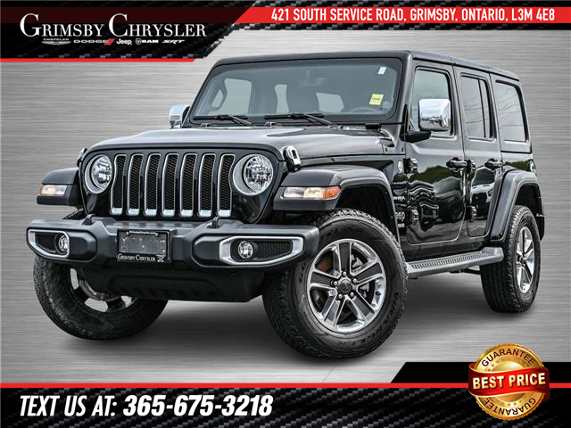 2021 Jeep Wrangler Unlimited Sahara (Stk: U6277A) in Grimsby - Image 1 of 30