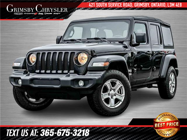 2019 Jeep Wrangler Unlimited Sport (Stk: N26071A) in Grimsby - Image 1 of 30