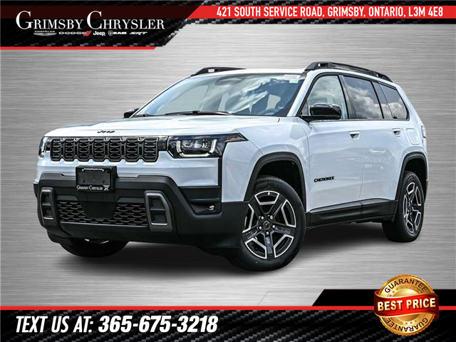 2026 Jeep Cherokee Laredo/Limited White with 15km at $52,999