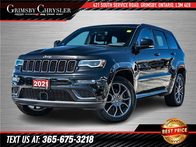 2021 Jeep Grand Cherokee Overland (Stk: U6265A) in Grimsby - Image 1 of 32