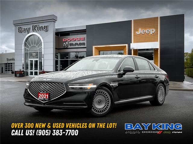 2021 Genesis G90 5.0 Prestige (Stk: 7435) in Hamilton - Image 1 of 28 2021 Genesis G90 5.0 Prestige (Stk: 7435) in Hamilton - Image 1 of 28