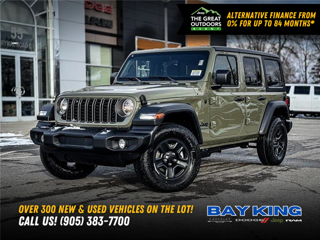2026 Jeep Wrangler Sport (Stk: 267530) in Hamilton - Image 1 of 6