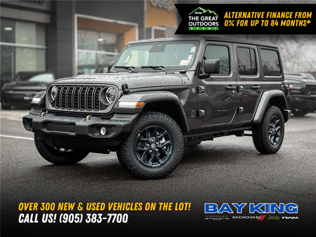 2026 Jeep Wrangler Sport (Stk: 267543) in Hamilton - Image 1 of 6 2026 Jeep Wrangler Sport (Stk: 267543) in Hamilton - Image 1 of 6