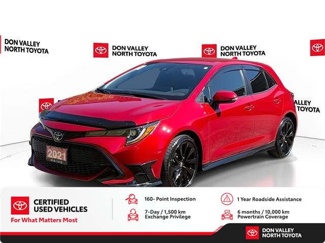 2021 Toyota Corolla Hatchback Base (Stk: 10121135A) in Markham - Image 1 of 30