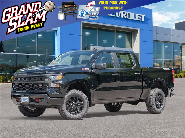 2026 Chevrolet Silverado 1500 Custom Trail Boss (Stk: 175613) in London - Image 1 of 27