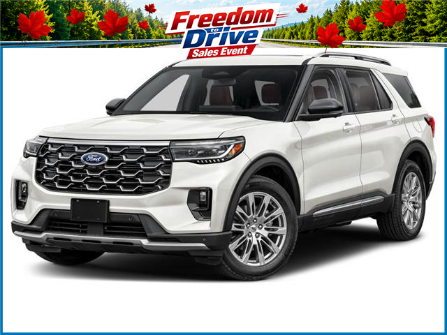 2027 Ford Explorer Platinum (Stk: K8HM643V1) in Sault Ste. Marie - Image 1 of 12