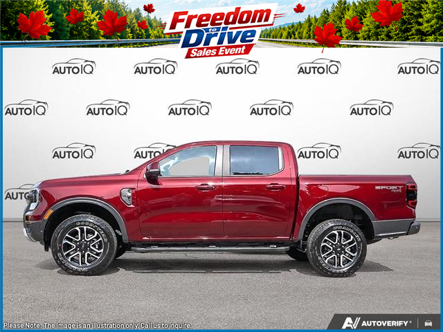 2026 Ford Ranger Lariat (Stk: R4KM656T1) in Sault Ste. Marie - Image 3 of 25