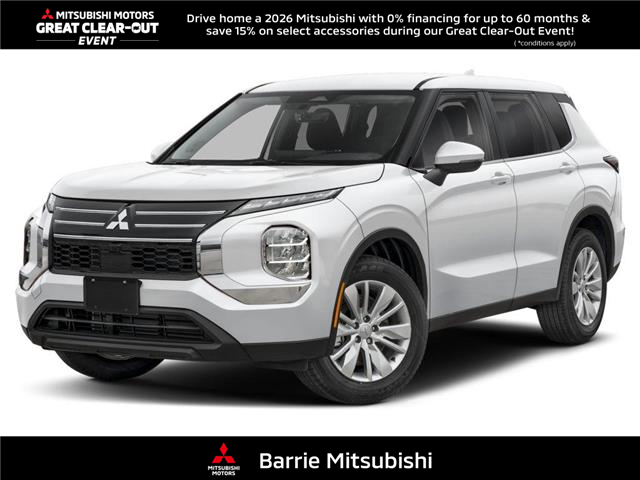 2026 Mitsubishi Outlander ES (Stk: T0131) in Barrie - Image 1 of 12
