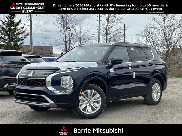 2026 Mitsubishi Outlander SE (Stk: T0224) in Barrie - Image 1 of 17
