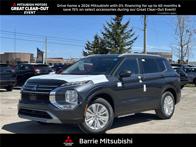2026 Mitsubishi Outlander SE (Stk: T0221) in Barrie - Image 1 of 20
