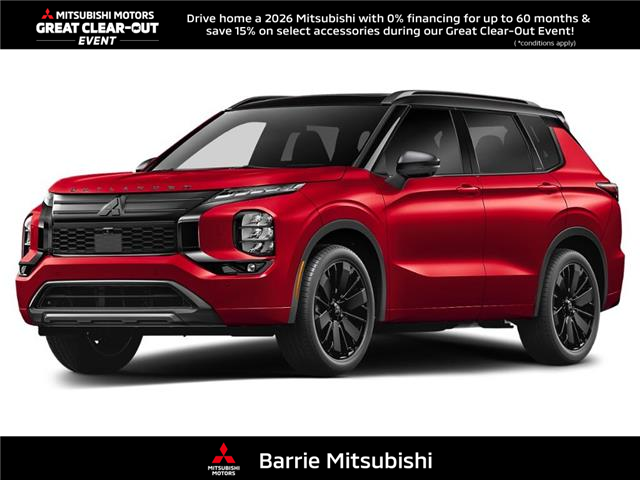 2026 Mitsubishi Outlander GT NOIR (Stk: T0400) in Barrie - Image 1 of 3