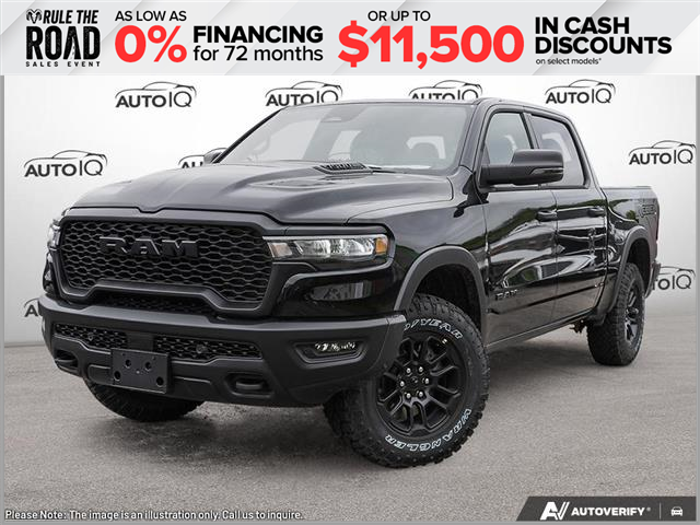 2026 RAM 1500 Rebel (Stk: ELC426974) in St. Thomas - Image 1 of 25
