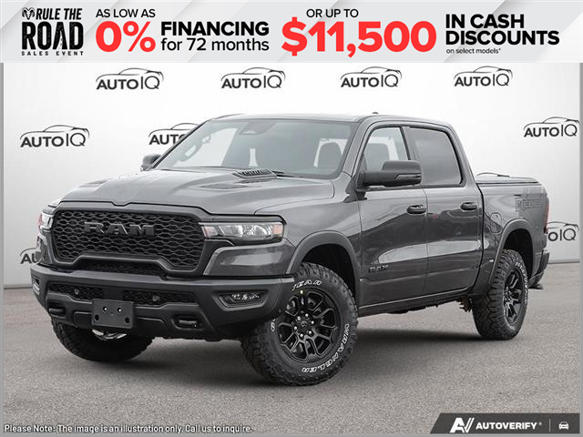 2026 RAM 1500 Rebel (Stk: TN426975) in St. Thomas - Image 1 of 23