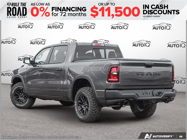 2026 RAM 1500 Rebel (Stk: TN426975) in St. Thomas - Image 4 of 23