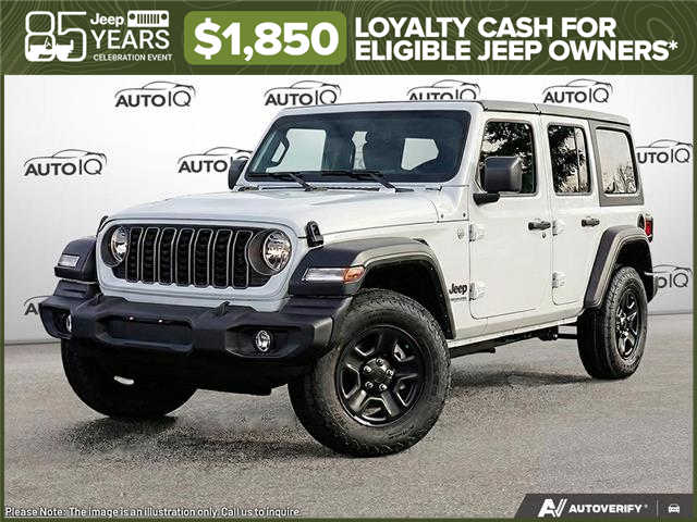 2026 Jeep Wrangler Sport (Stk: ELC106505) in St. Thomas - Image 1 of 26