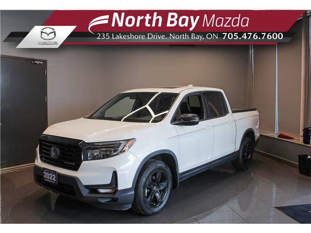 2022 Honda Ridgeline Black Edition (Stk: U7670) in North Bay - Image 1 of 27