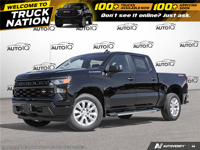 2026 Chevrolet Silverado 1500 Custom (Stk: 7OD54920643) in Grimsby - Image 1 of 26