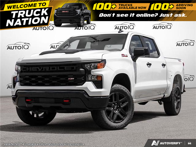 2026 Chevrolet Silverado 1500 Custom Trail Boss (Stk: 7OD54937100) in Grimsby - Image 1 of 26