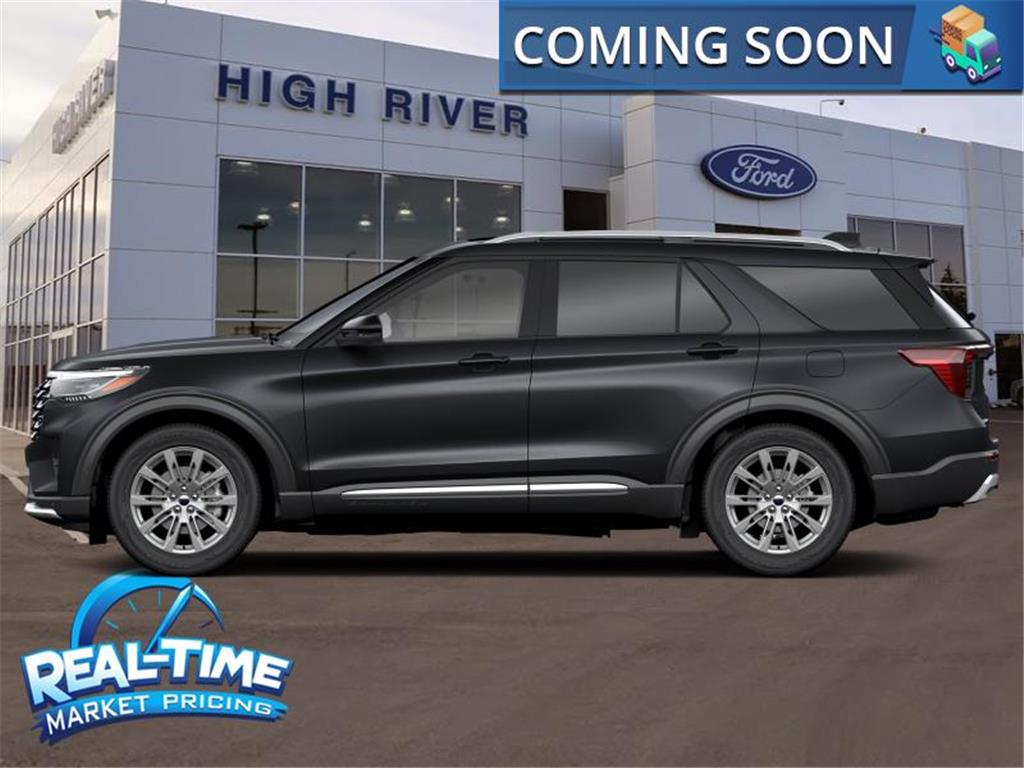 2025 Ford Explorer Platinum Black at $74,864