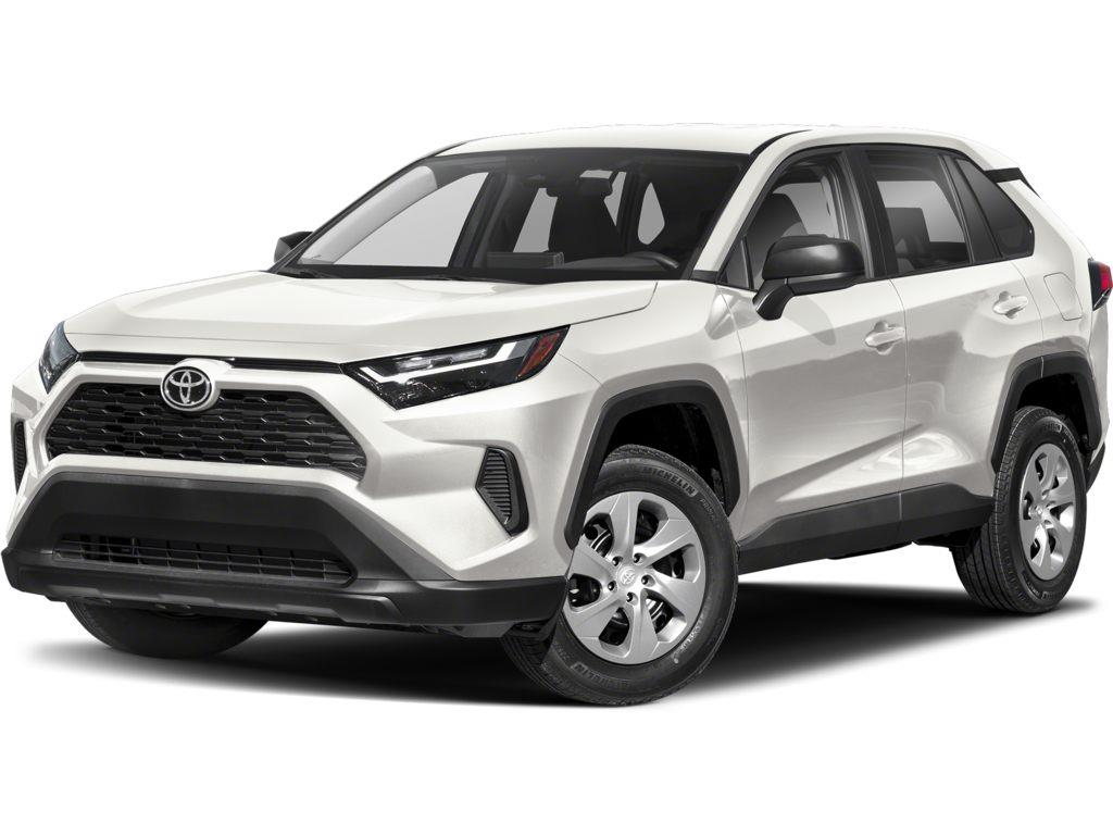 2023 Toyota RAV4 LE White with 72,578km at $36,887