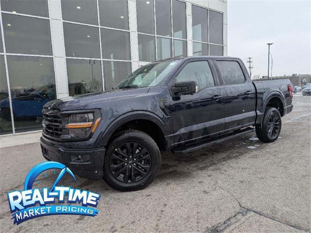 2025 Ford F-150 XLT Blue at $70,609