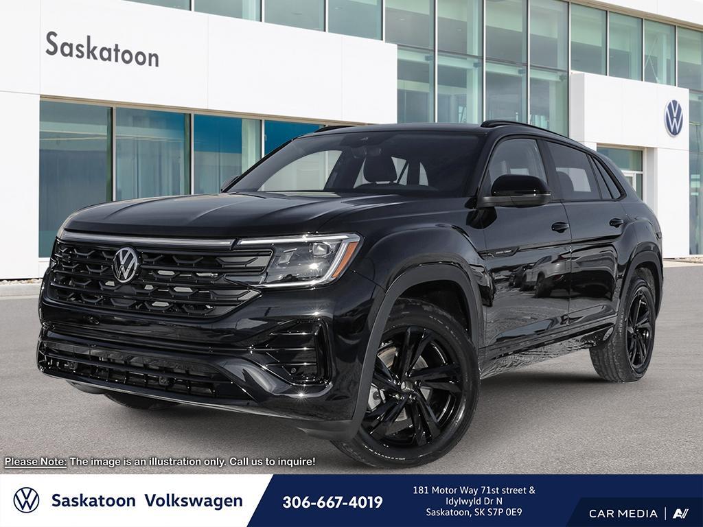 2025 Volkswagen Atlas Cross Sport 2.0 TSI Comfortline R-Line Black Edition Black with 13km at $59,340