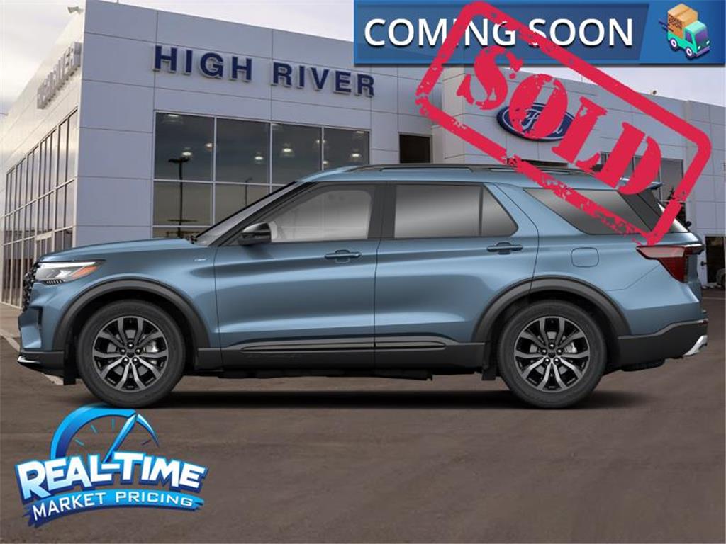 2025 Ford Explorer ST-Line Blue at $66,814