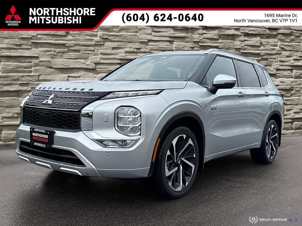 2025 Mitsubishi Outlander PHEV GT Silver with 3,980km at $52,998