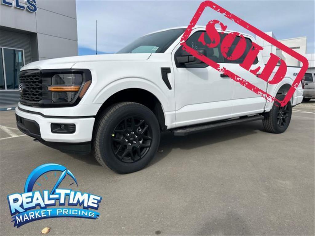 2025 Ford F-150 STX White at $65,284