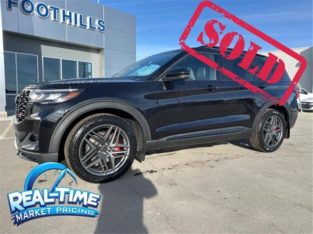 2025 Ford Explorer ST Black at $73,129