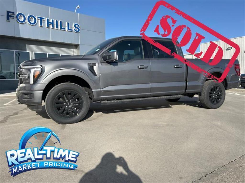 2025 Ford F-150 Lariat Grey at $84,619