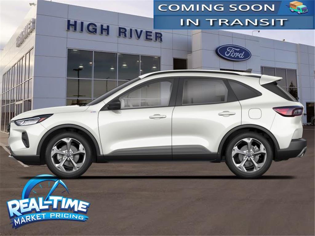 2025 Ford Escape ST-Line White at $41,593