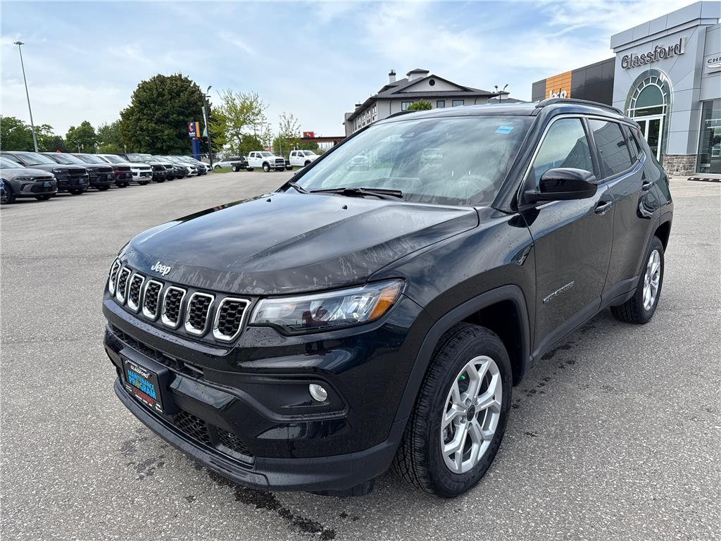 2025 Jeep Compass North Black at $38,312
