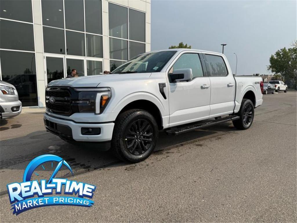 2025 Ford F-150 Lariat White at $81,199