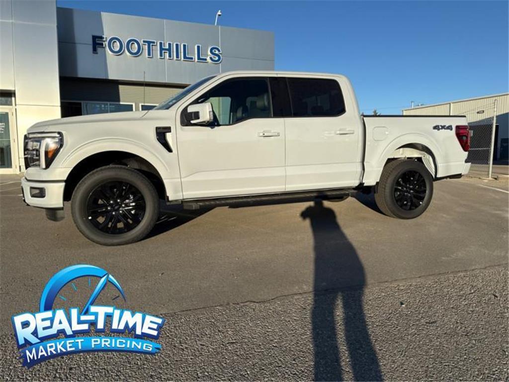 2025 Ford F-150 Lariat White at $79,149